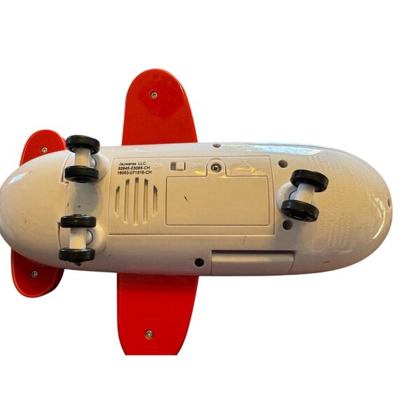 Lot of 3 Figures with Peppa Pig's Adventures Airplane Vehicle Toy Rolling Wheels - Picture 8 of 8